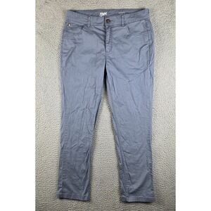 Mugsy Pants Mens 34x30 Blue Cadets Stretch Lightweight Chino Casual 5 Pocket